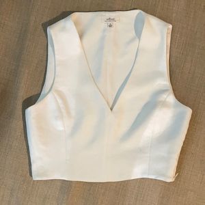 Wilfred white crop top